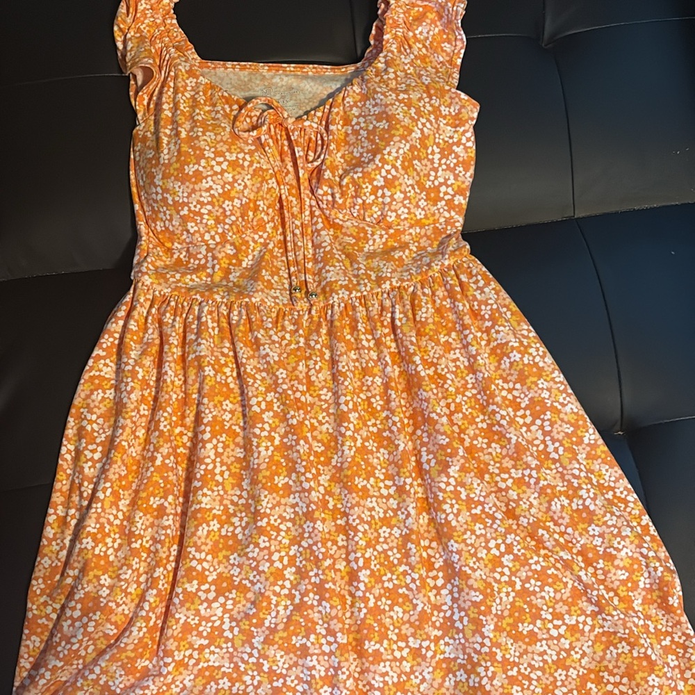 Floral Orange sundress